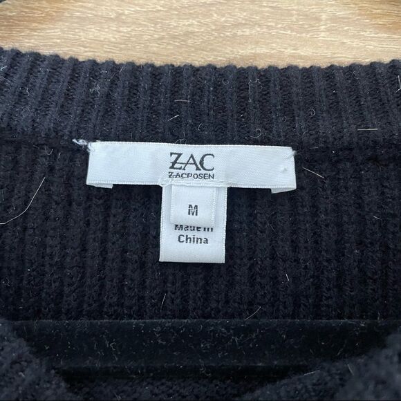 Zac Posen Cooper Shimmer-Fringe Striped Sweater - Picture 14 of 15